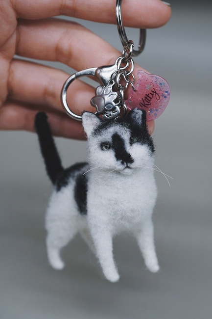 Keychain with your cat